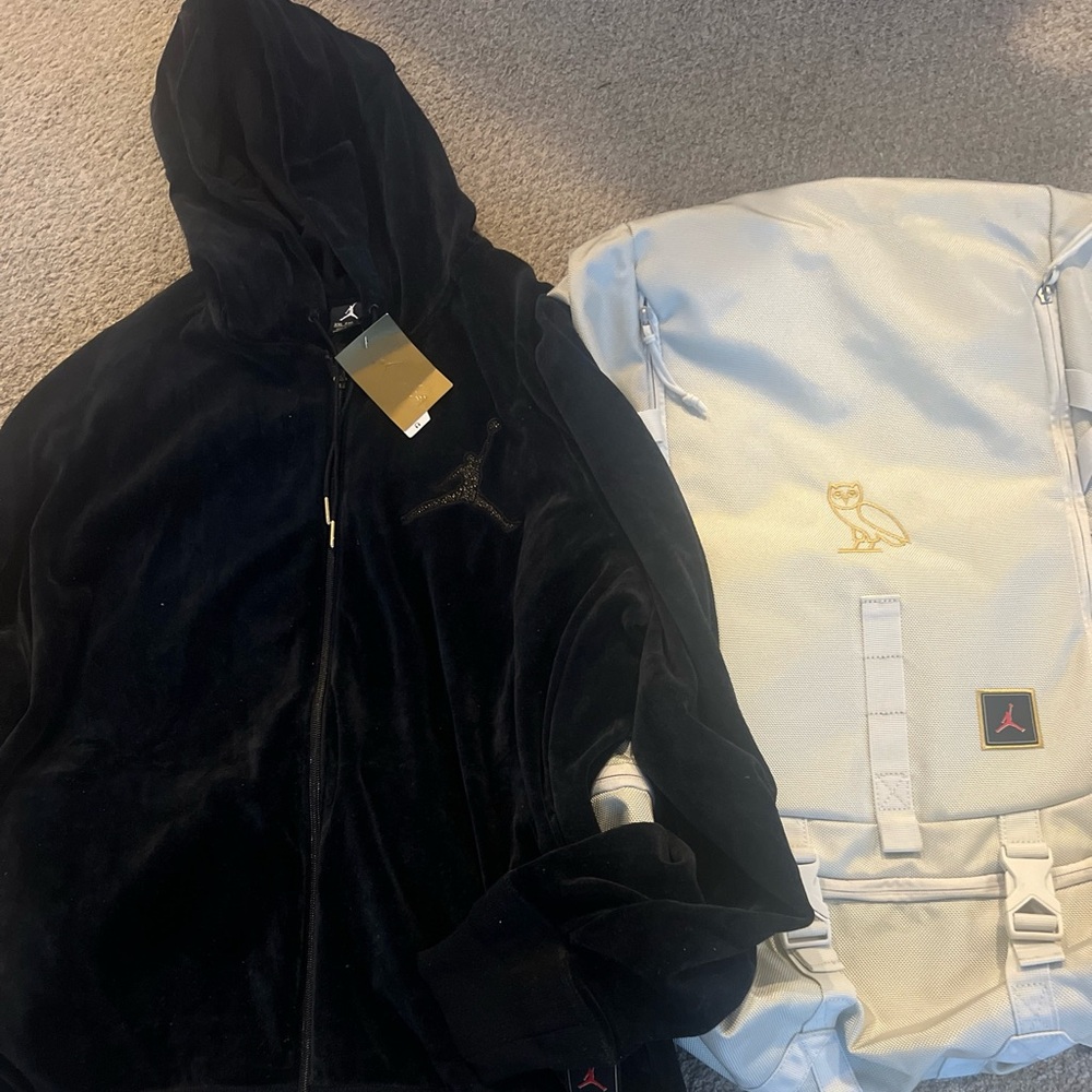 Jordan OVO Hoodie withh backpack